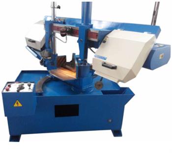 金鋒鋸業(yè)角度帶鋸床，鋸切可靠、質(zhì)量高