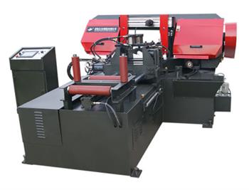 金鋒鋸業(yè)數控帶鋸床，鋸切優(yōu)勢大